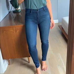 J Brand Maria High Rise Skinny Jeans Medium Wash